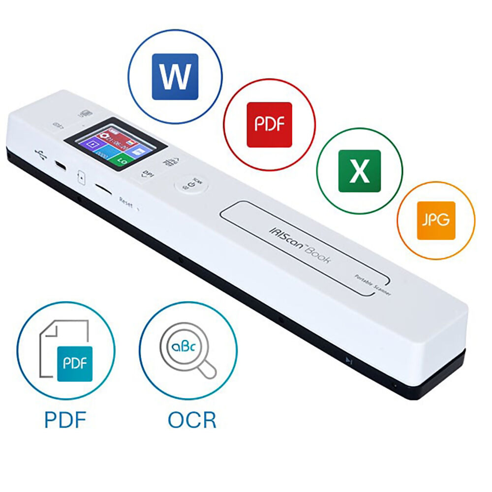 IRIScan Book 7 : un scanner de livres de 200 g avec double rouleau et USB-C