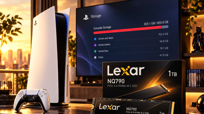 PS5 : le SSD Lexar de 1 To baisse de prix avant l'arrivée de GTA 6 PS5 : le SSD Lexar de 1 To baisse de prix avant l'arrivée de GTA 6