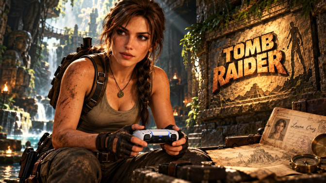 Tomb Raider : Lara Croft aurait pu s'appeler Laura Cruz, et l'histoire du nom surprend Tomb Raider : Lara Croft aurait pu s'appeler Laura Cruz, et l'histoire du nom surprend
